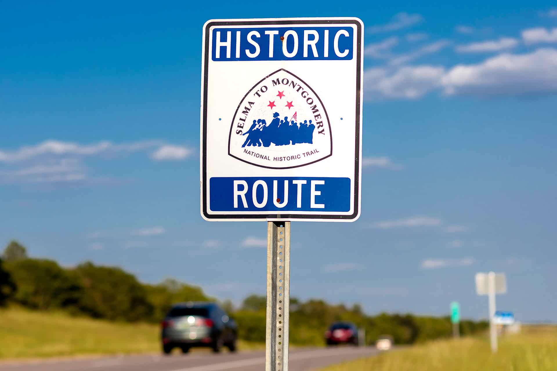 Historic Route sign